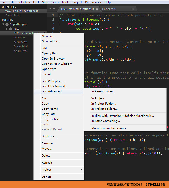 Sublime Text 3 全程详细图文使用教程